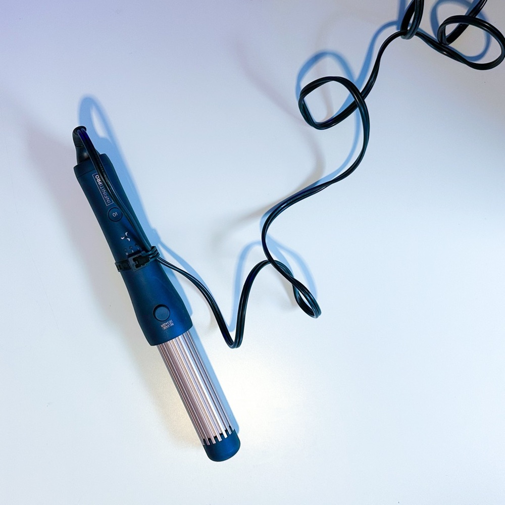 InfinitiPRO by Conair Hair Crimper Iron – Deep Wave Styling Tool